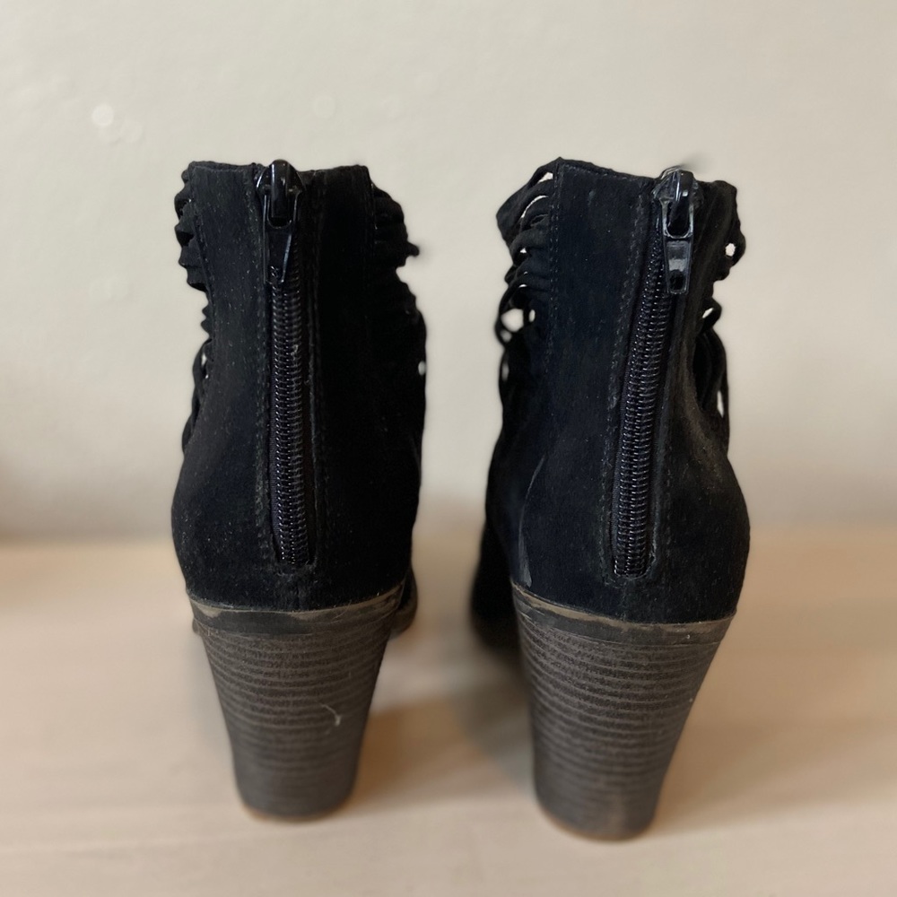 Fergalisious Black Bootie Heel - Picture 4 of 7